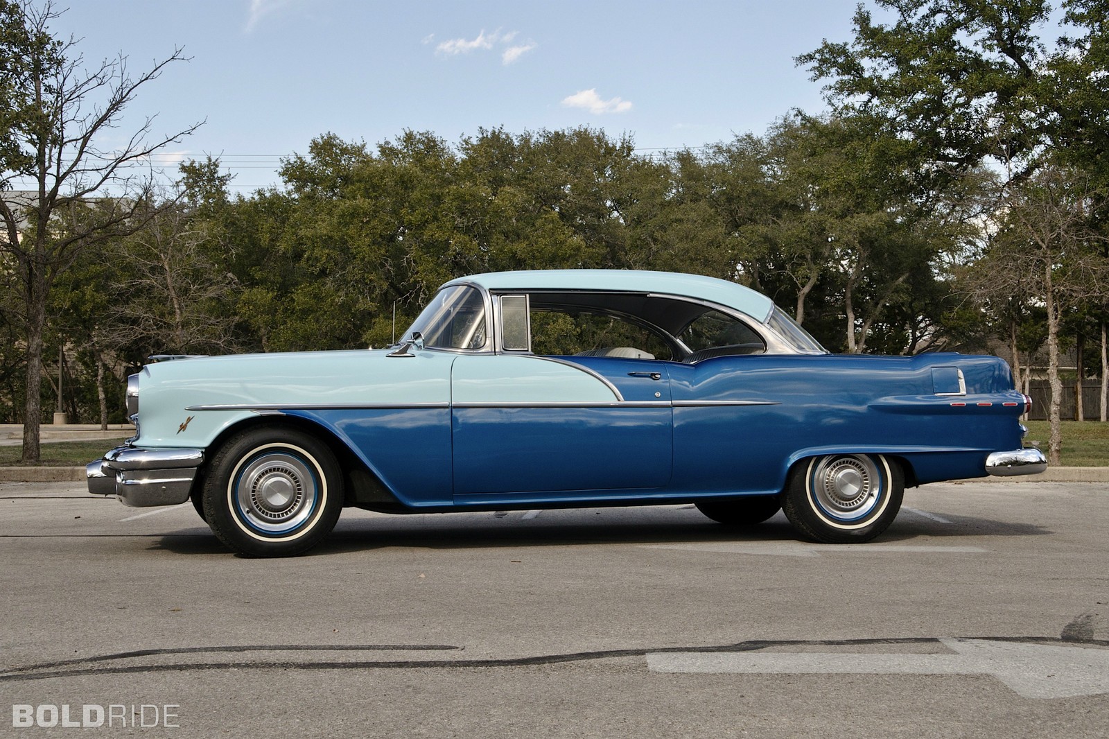 Cars 1956 pontiac chieftain Art Print Poster 11x17