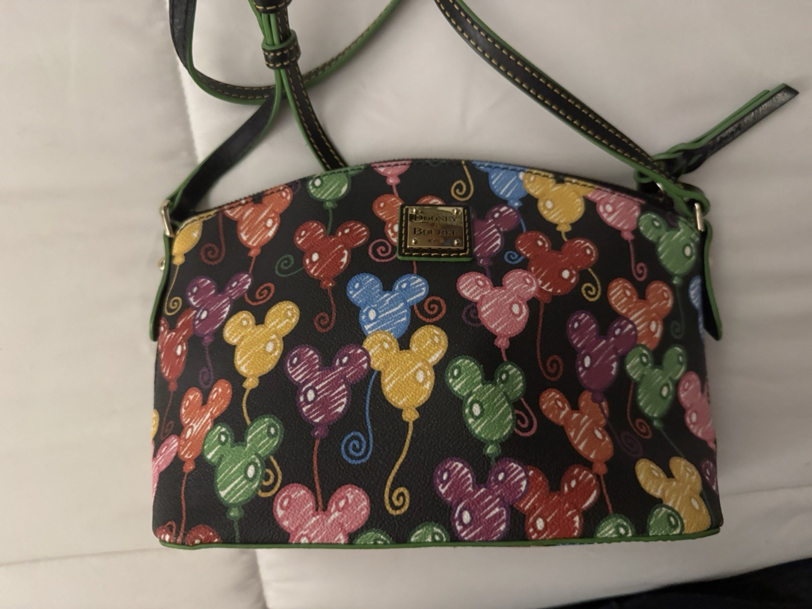 Dooney & Bourke Disney Mickey Mouse Balloons Small Shoulder/Crossbody Bag