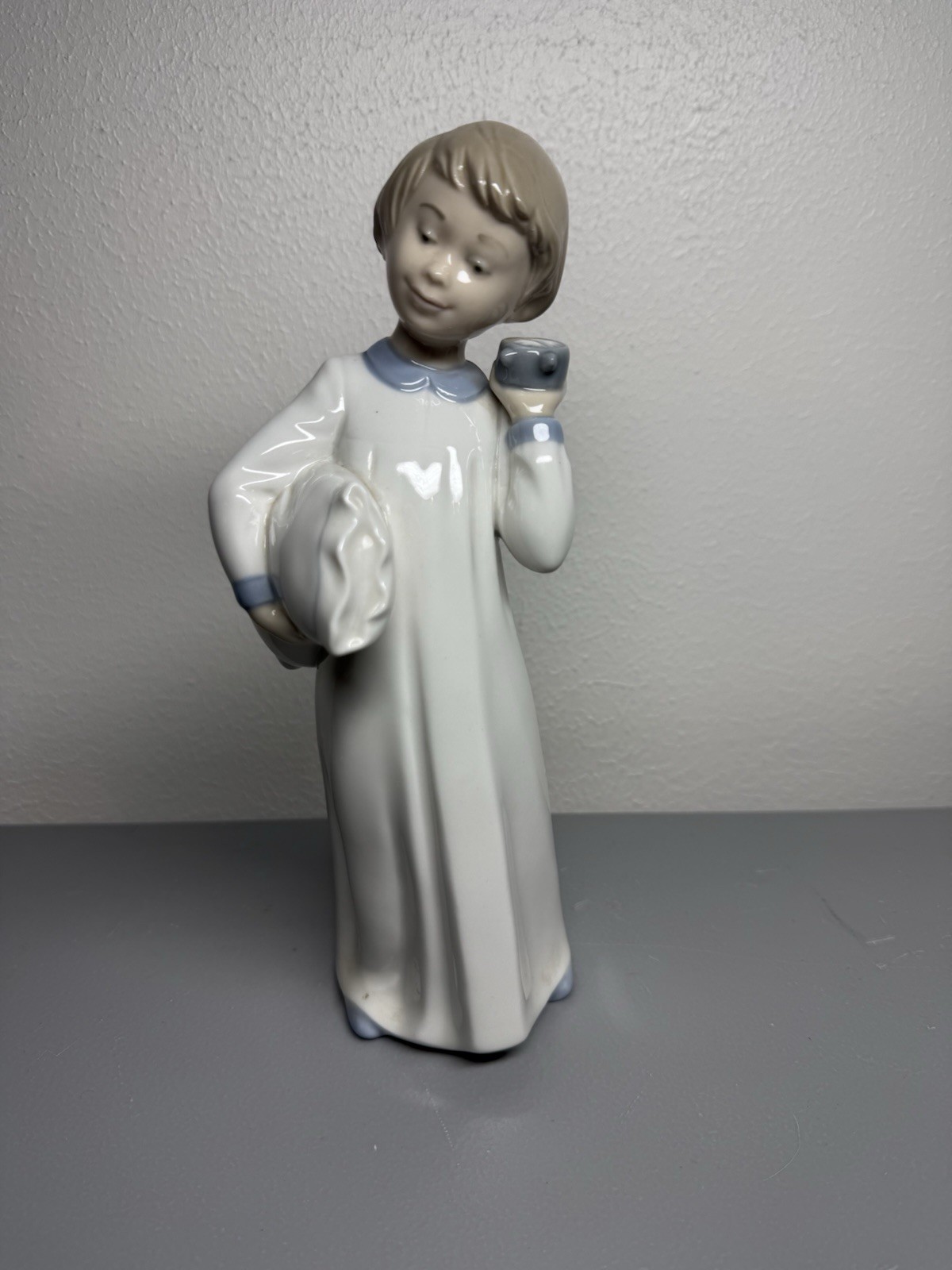 Vintage Zaphir Lladró Porcelain Figurine – Girl in Nightgown Made in Spain
