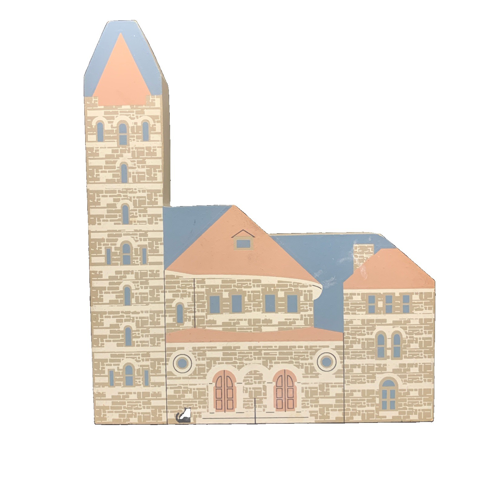 Vintage Cat\'s Meow Wood 1993 Churches of Baltimore Series Lovely Lane United