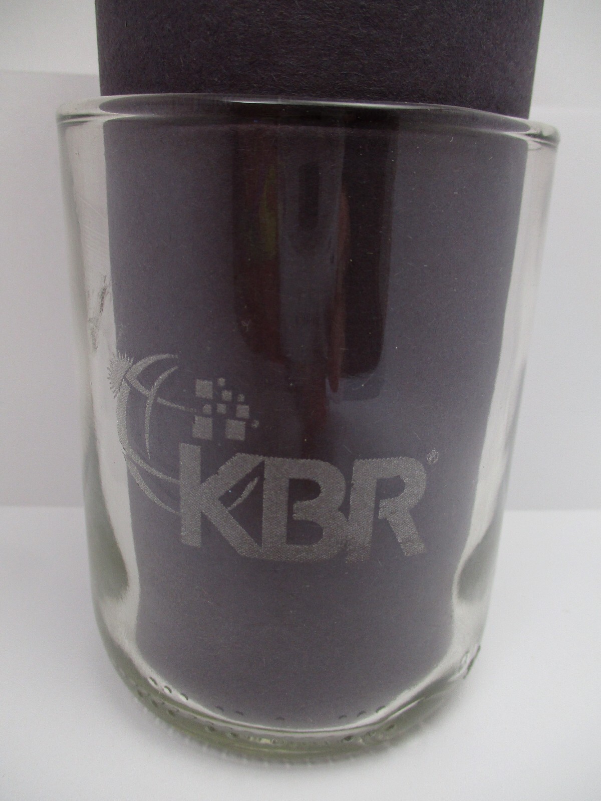 Vintage KBR Kellogg Brown & Root  (Halliburton) Co.  Rocks Glass Modele Depose