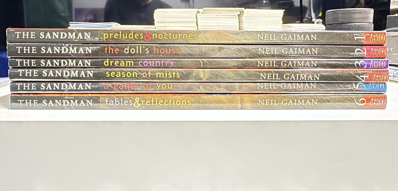 Neil Gaiman’s The Sandman Comic Collection ~ Volumes 1 - 6 Softcover Lot