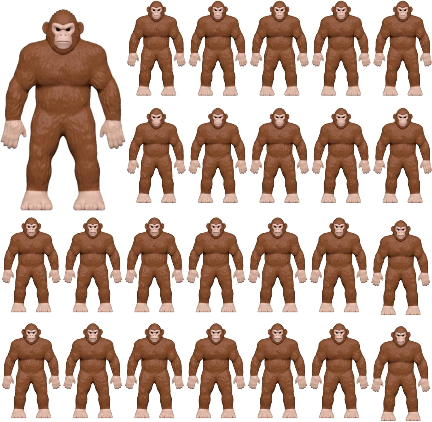 50 Pcs Mini Bigfoot Figurine Bulk Little Sasquatch Figures Big Foot Toys for Hid 50 Pcs Mini Bigfoot Figurine Bulk Little Sasquatch Figures Big Foot Toys for Hid