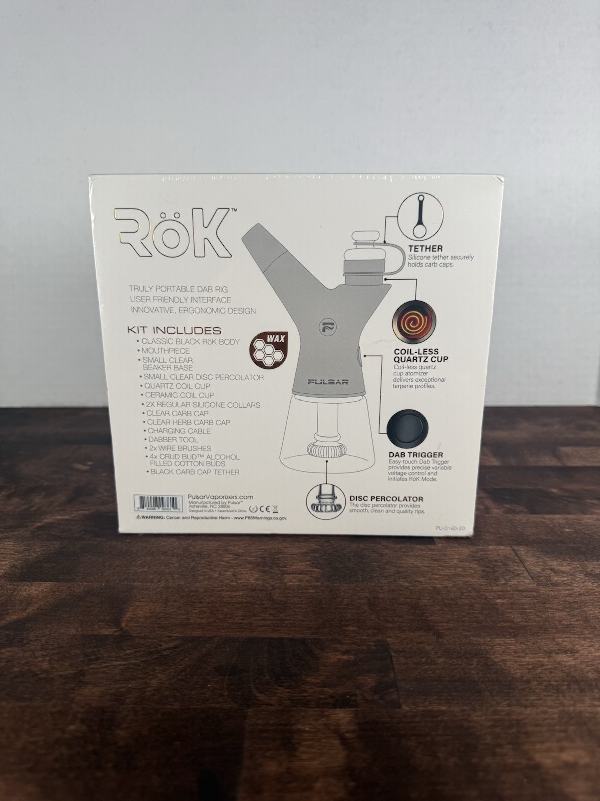 Pulsar RöK Portable Rig Kit SEALED NEW