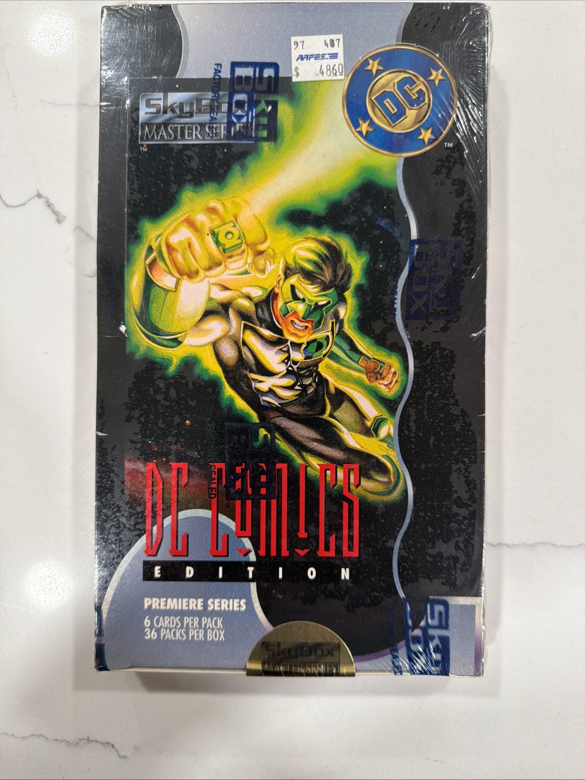 New 1994 SkyBox DC Comics  Master Premiere Series Trading cards Sealed Box