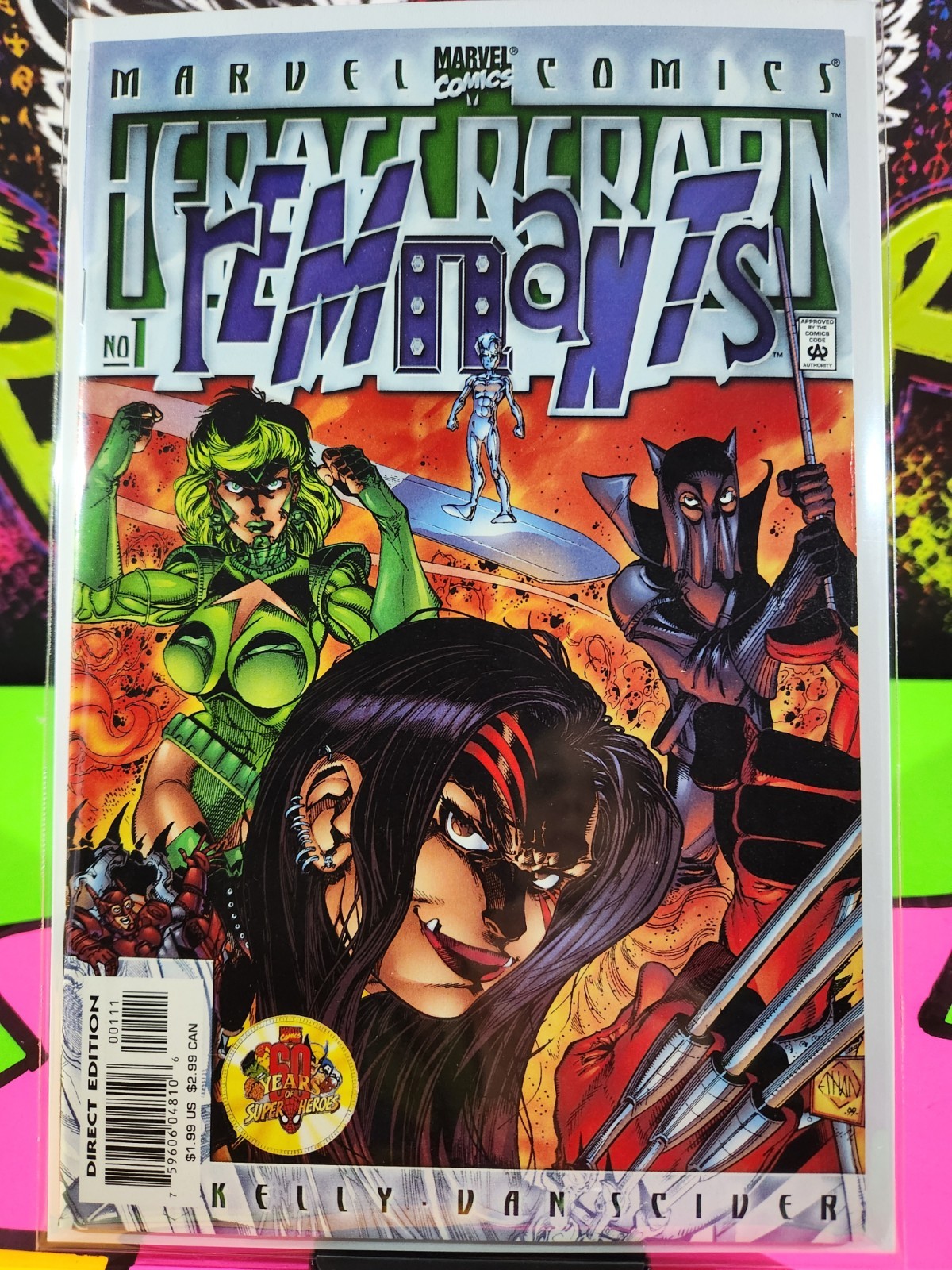 Heroes Reborn: Remnants #1A Direct Edition Marvel Comics 2000