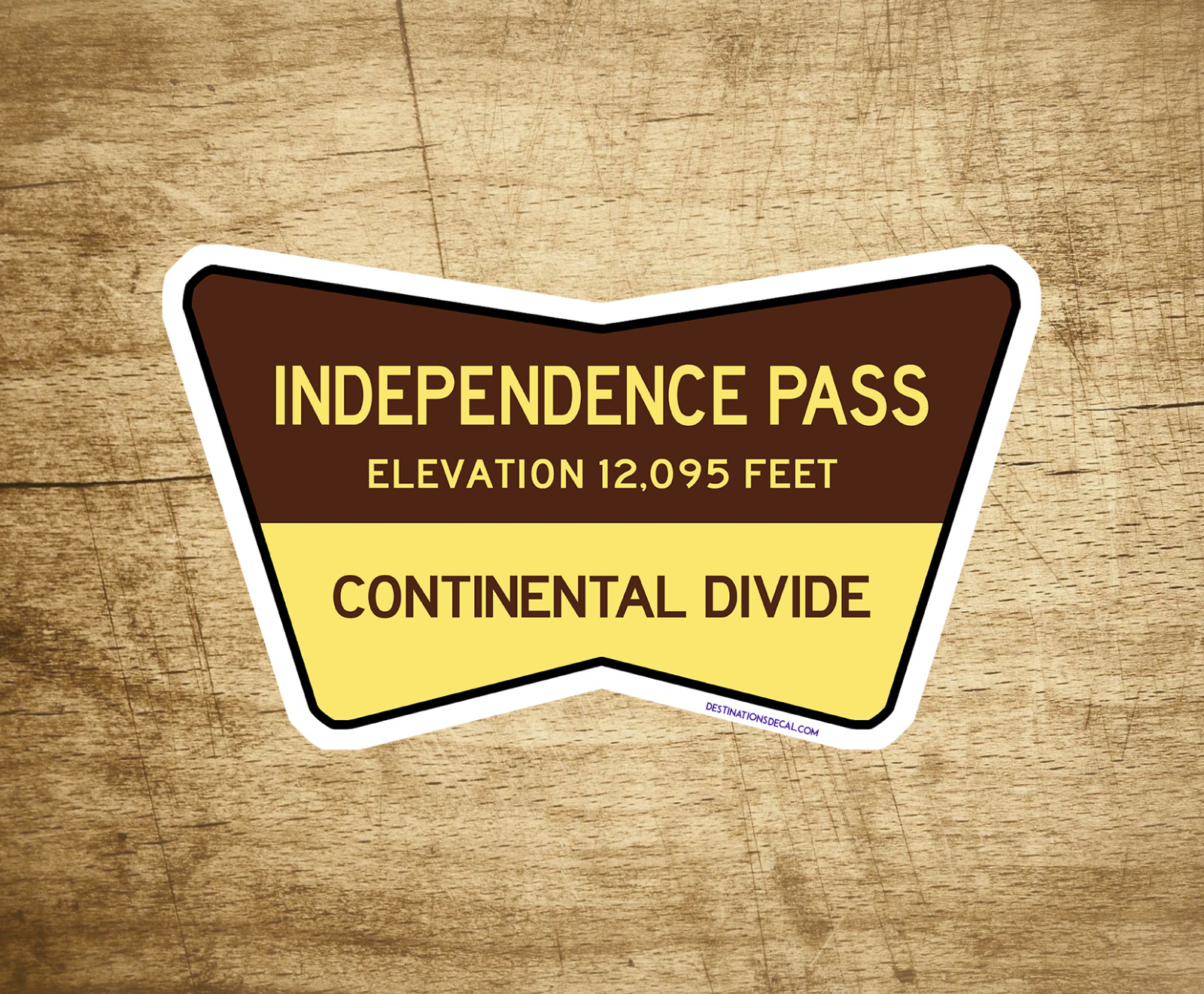 Independence Pass Colorado Decal Sticker Continental Divide Rocky Mountains 4\