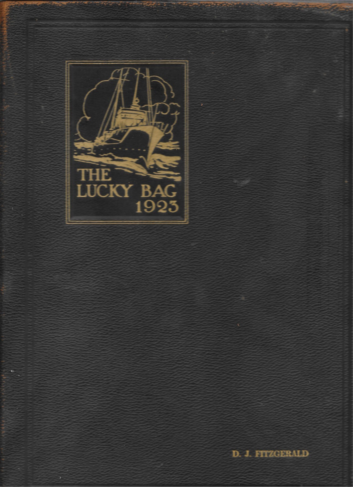 1923 UNITED STATES NAVAL ACADEMY YEARBOOK, LUCKY BAG, ANNAPOLIS, MARYLAND