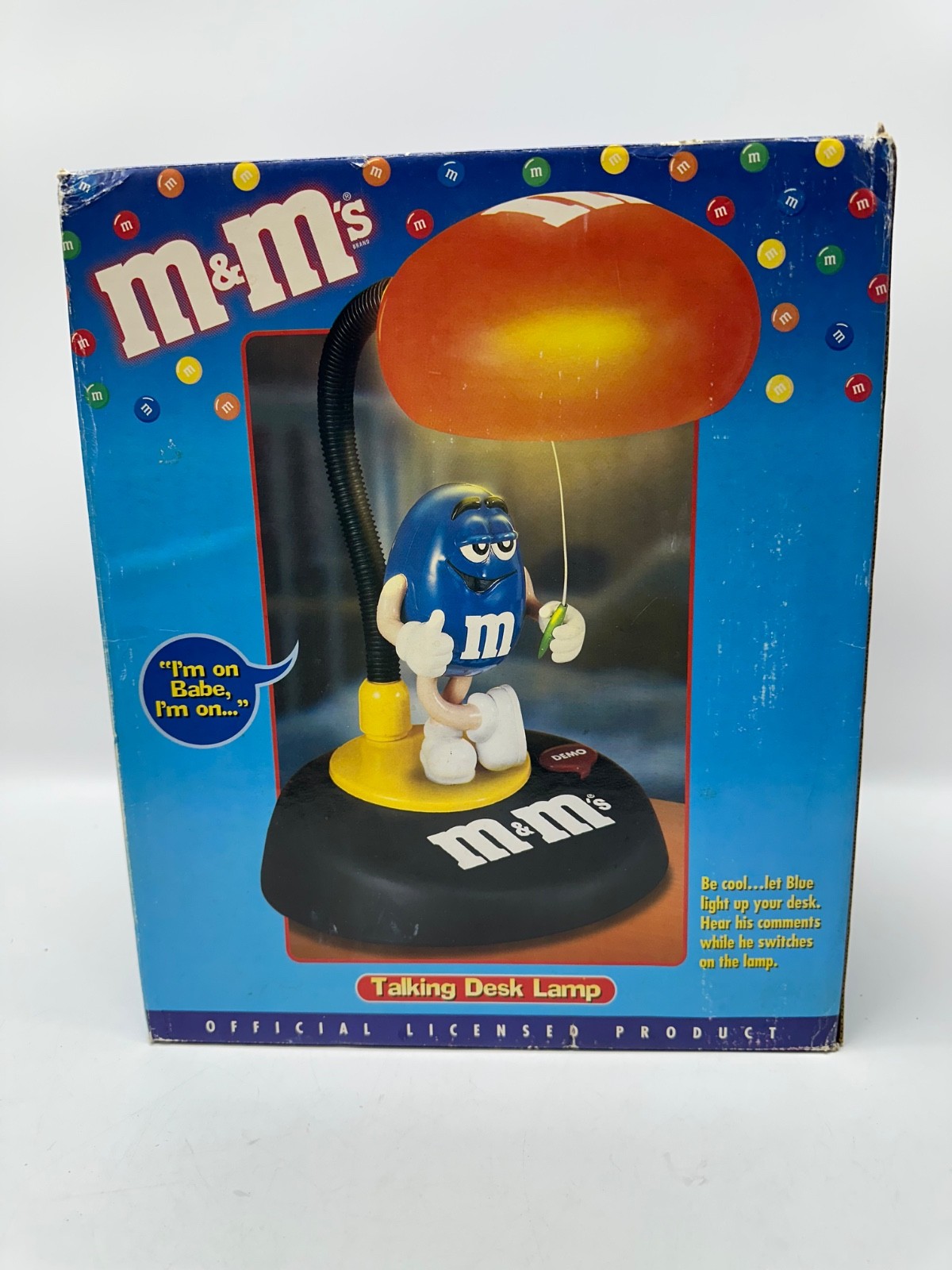 VTG M&M’s Talking Desk Lamp Officially Licensed
