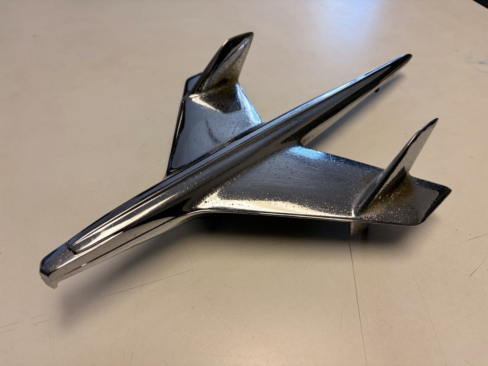 1955 Chevy Bel-Air/210 nomad  Original Hood  Bird Ornament GM part #