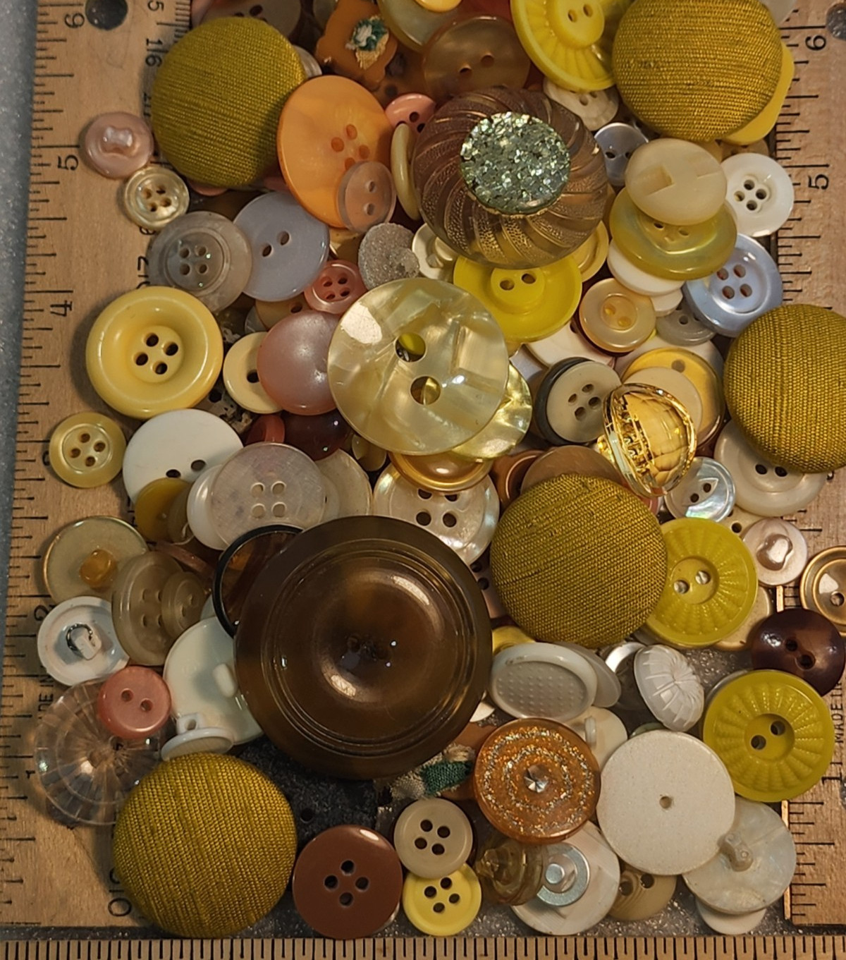 250 Buttons - Mostly Vintage from Estate Collection - #27