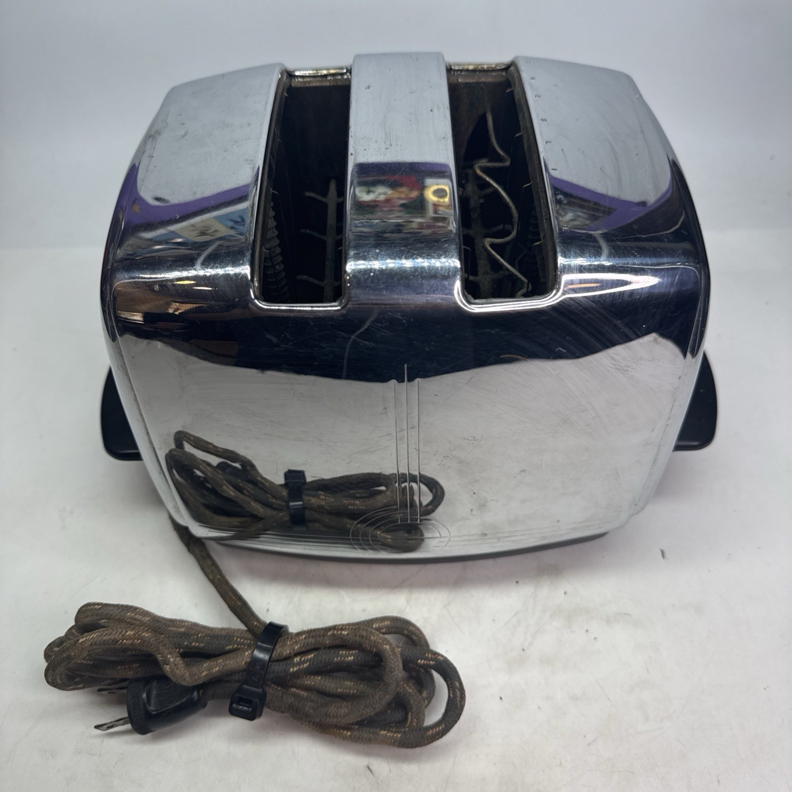 Vintage 1950’s Sunbeam T-20 Chrome Pop Up Toaster WORKS Rare