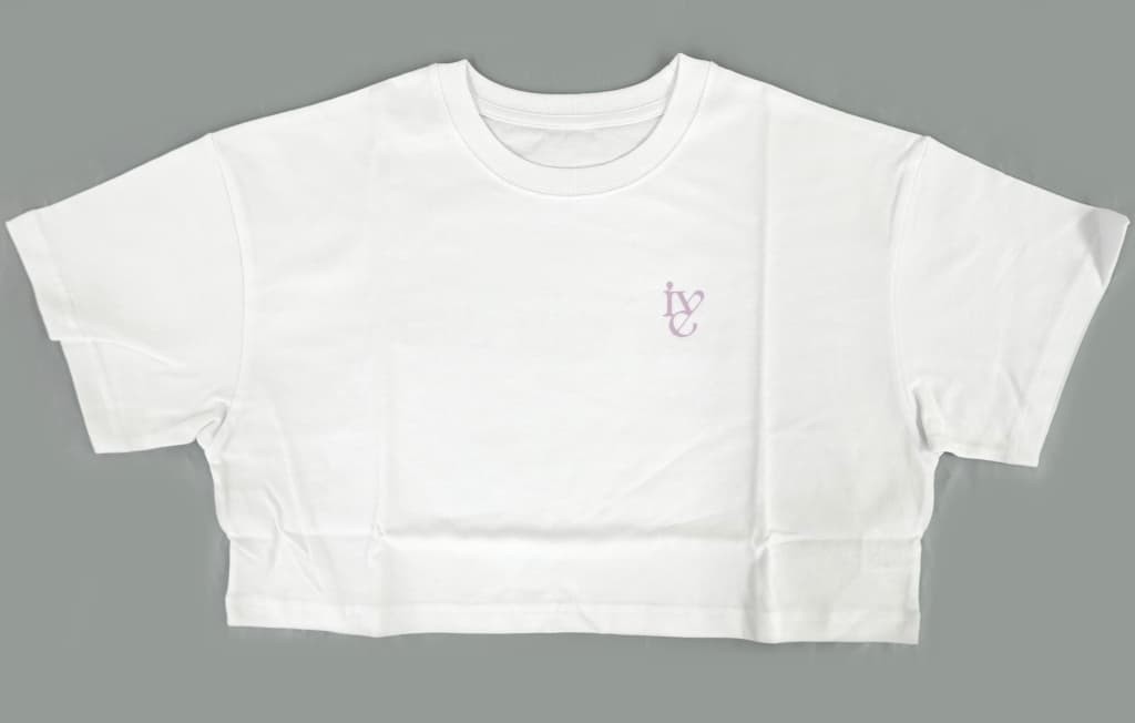 IVE T-Shirt Short Sleeve White The 1st World Tour Show What I Have Japan