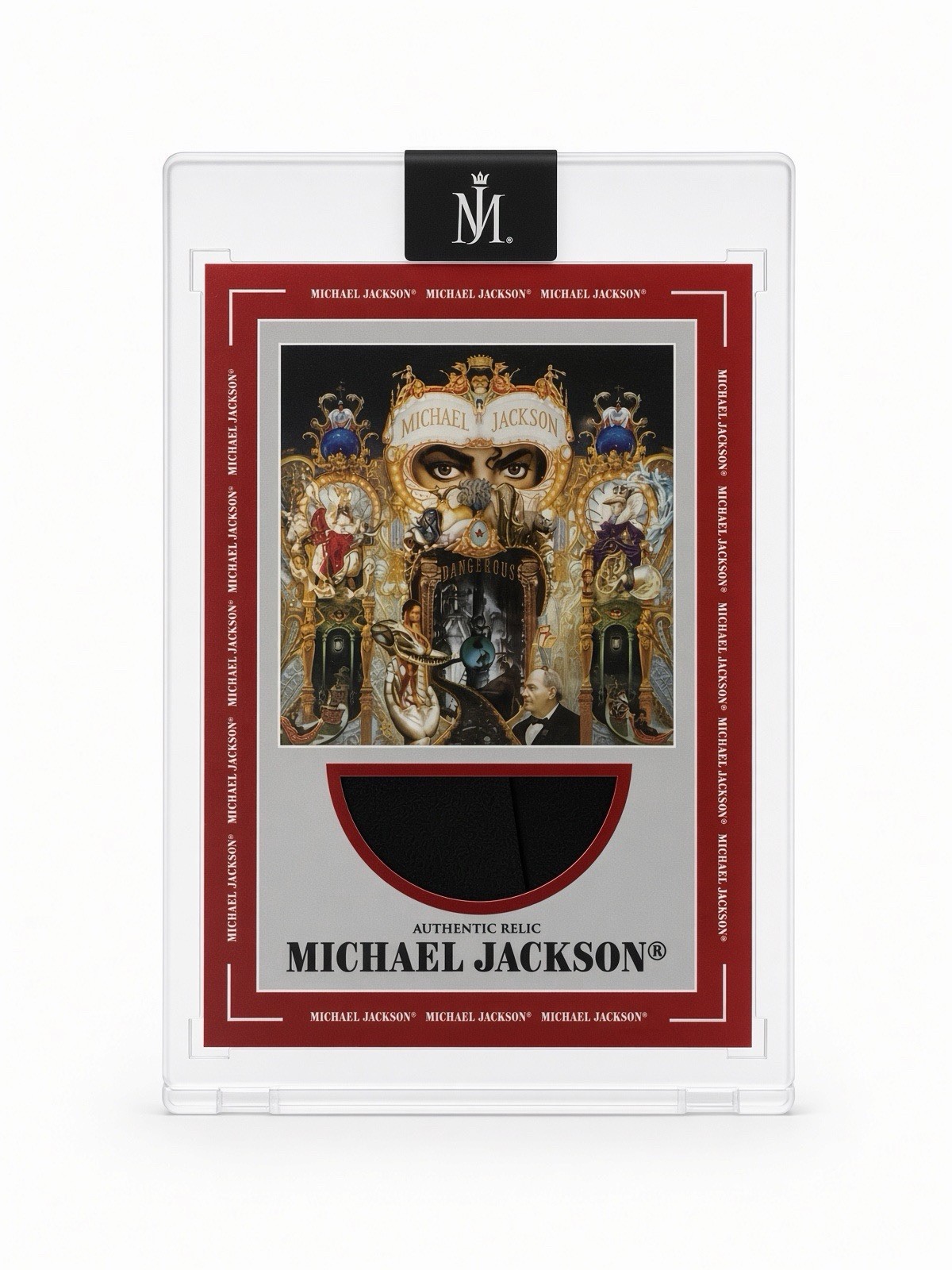 Michael Jackson Keepsake Spotlight Album Relic Dangerous #18 07/91 Encased