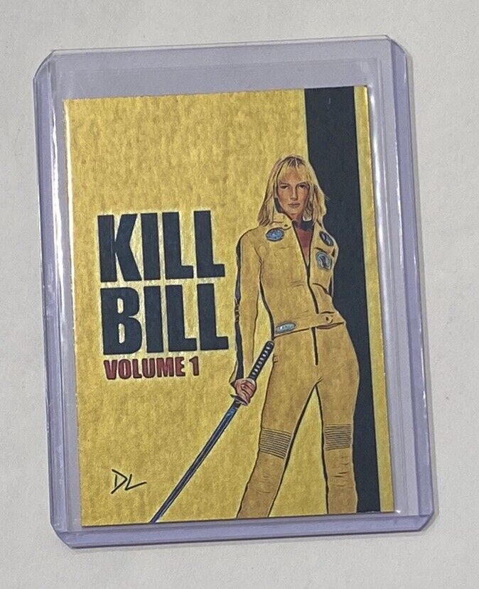 Kill Bill Platinum Plated Artist Signed “Volume 1” Trading Card 1/1