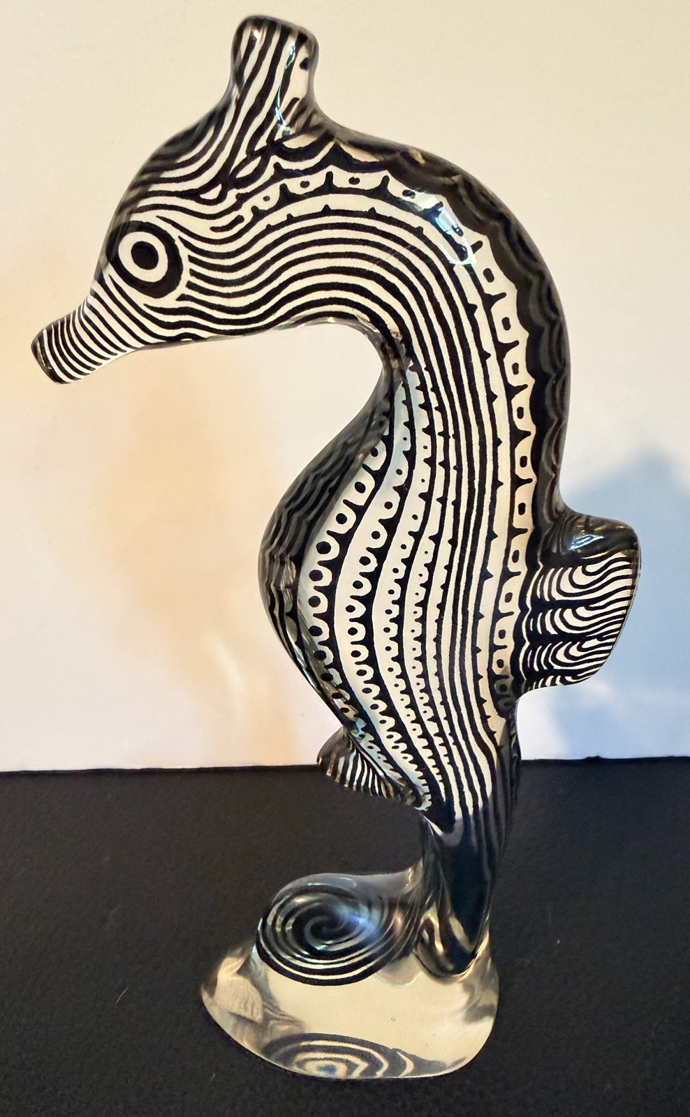 Rare Abraham Palatnik Seahorse, beautiful Made in Brasil 