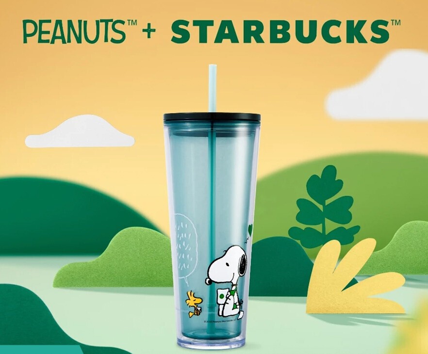2025 Starbucks x Peanuts Ltd Edition Mug – Joe Kind Snoopy Love 24oz Cold Cup