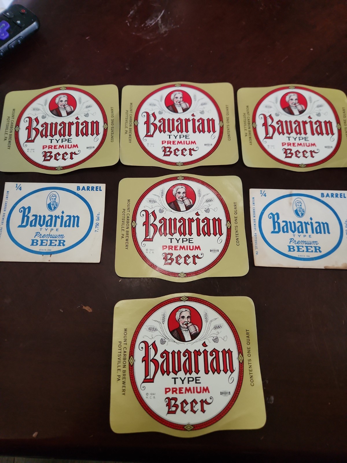 Bavarian Beer Labels Bavarian Beer Labels