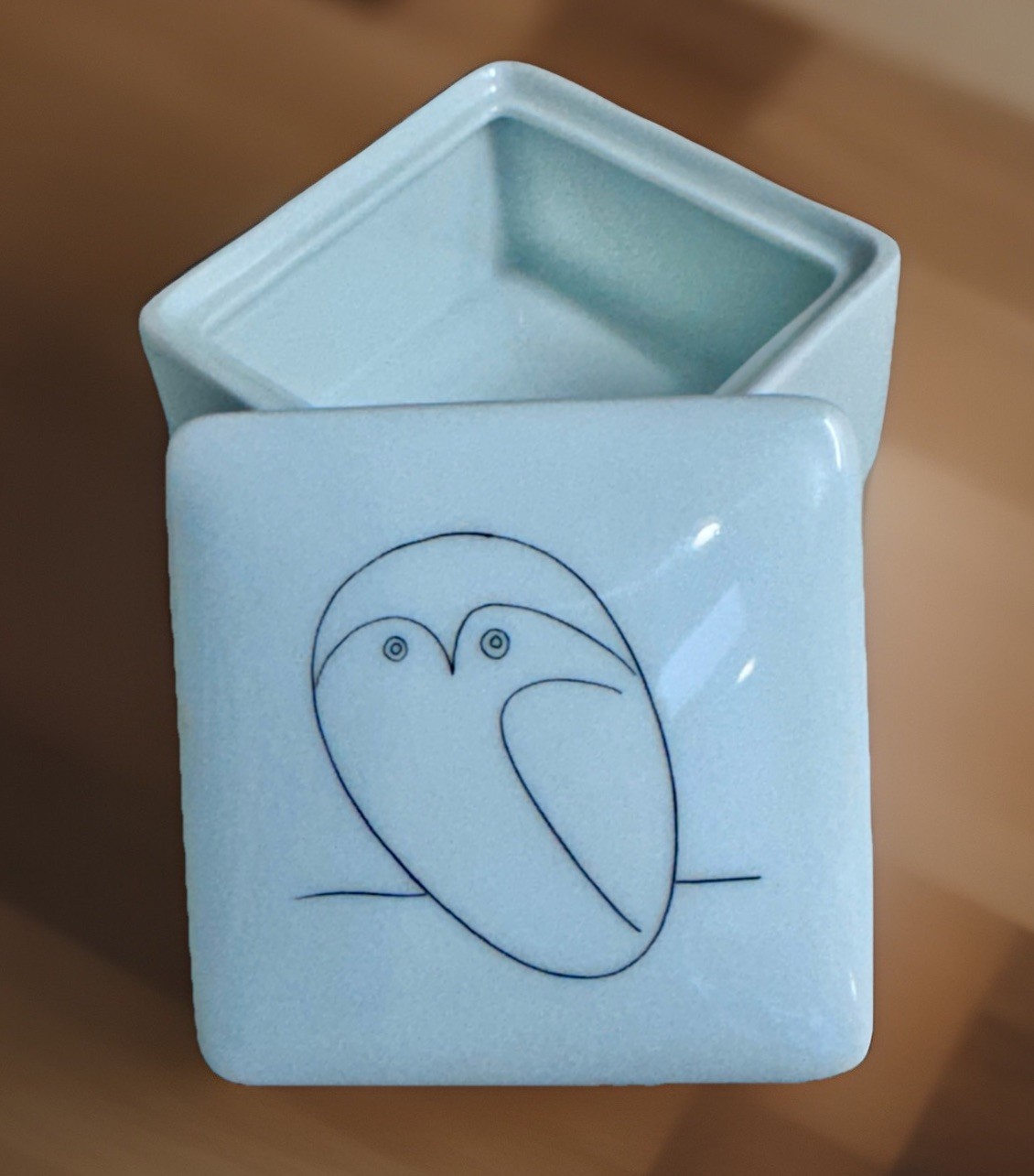 Pablo Picasso Vintage Owl Royal Tettau Trinket Bx Homage Collection Bavaria MCM
