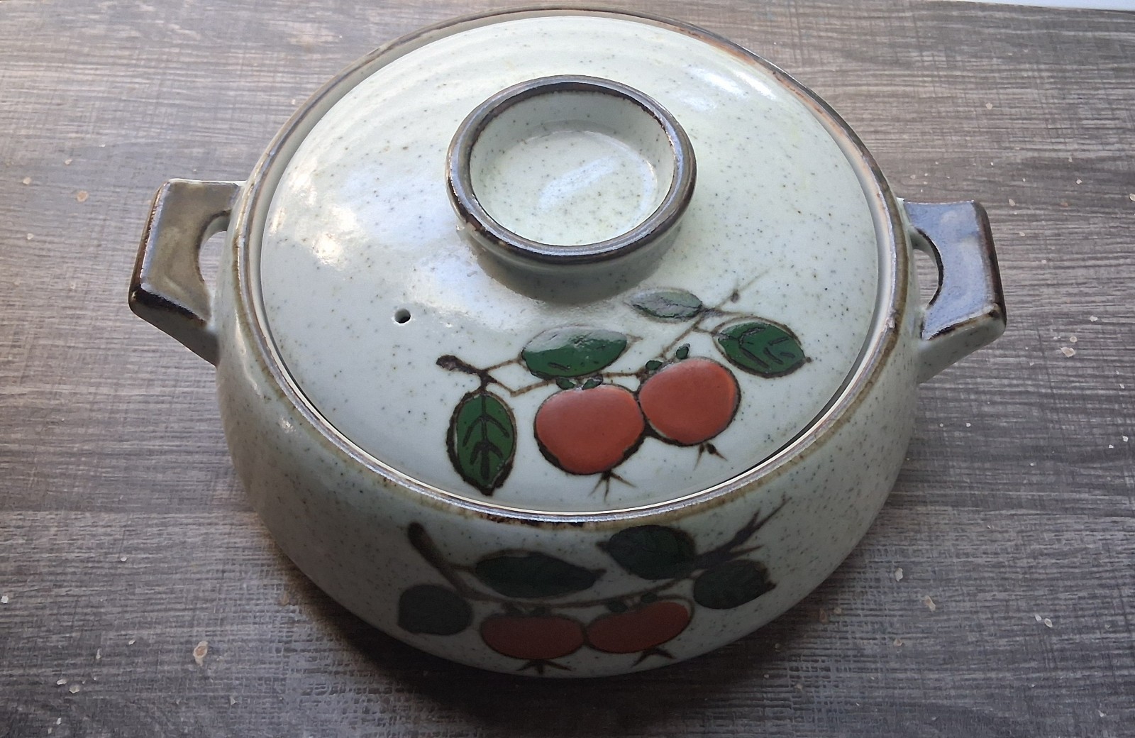 Vintage Otagiri Japan Stoneware Covered Casserole Baking Dish Oven to Table