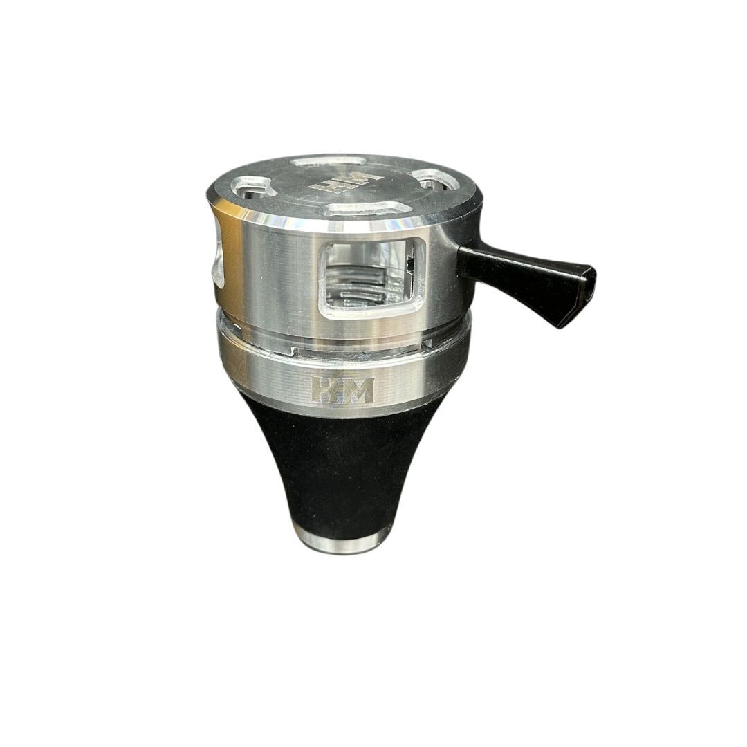 Metal And Silicone Hookah Bowl With Heat Management Device Shisha Head Black