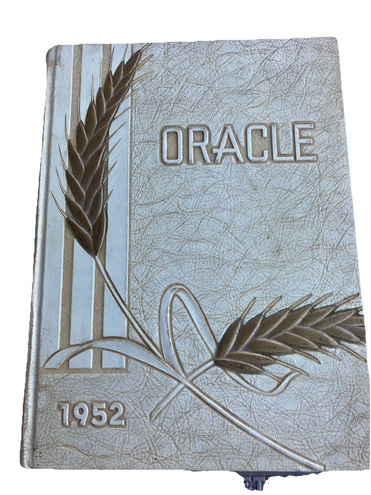 @28 SIGNED: Oracle 1952 Oakdale Union HS  Yearbook  Stanislaus Oscar Acosta