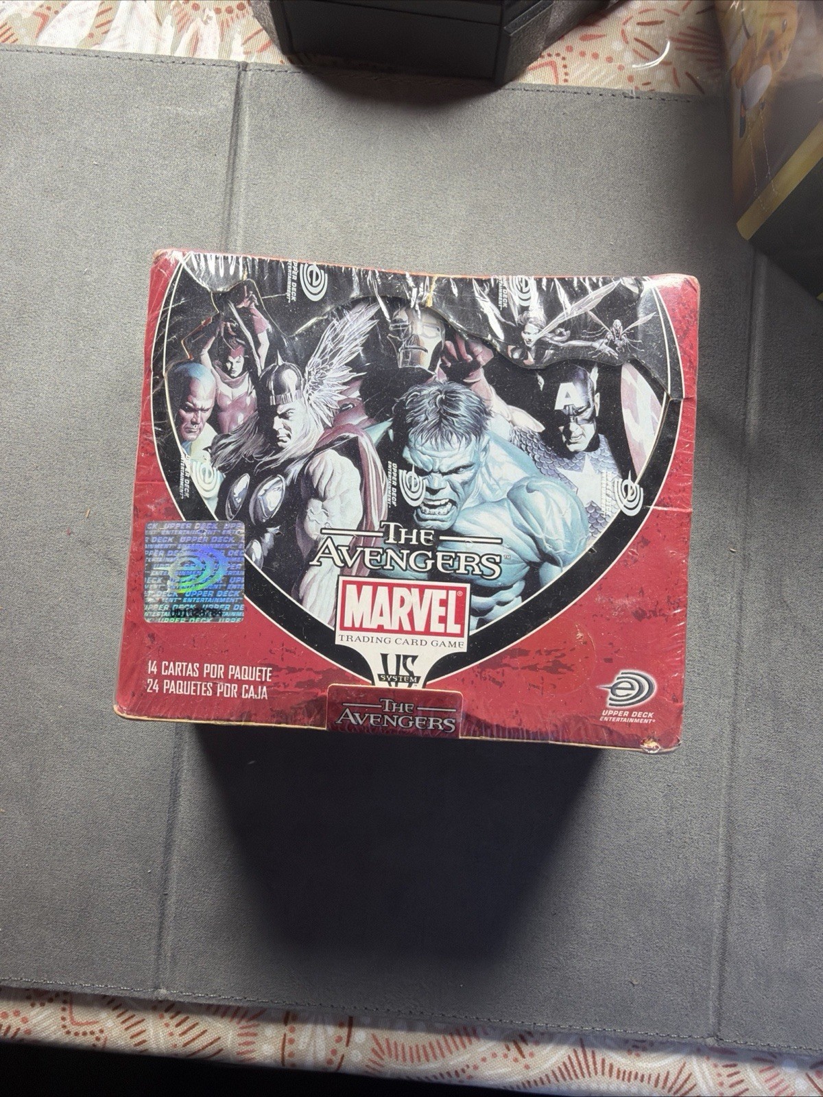 Upper Deck Marvel The Avengers VS System Booster Box New Sealed
