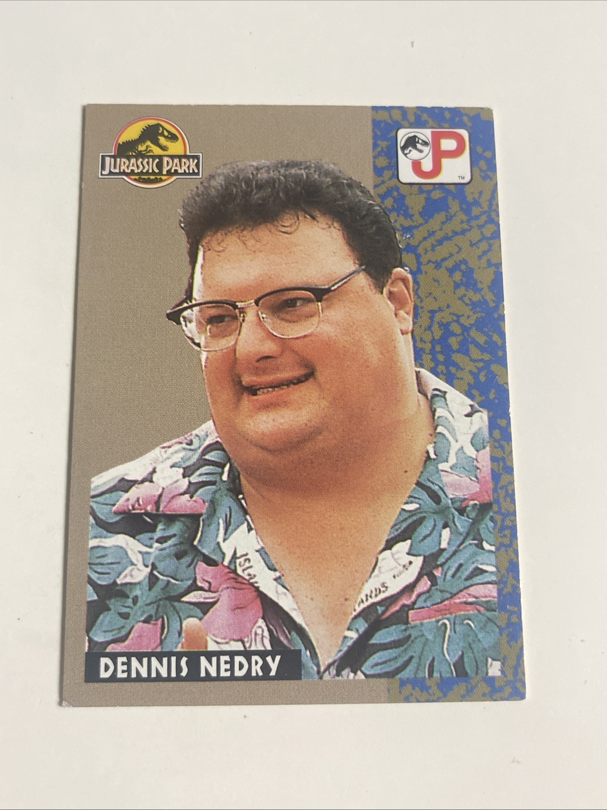 1993 Topps Jurassic Park Dennis Nedry #18 1993 Topps Jurassic Park Dennis Nedry #18