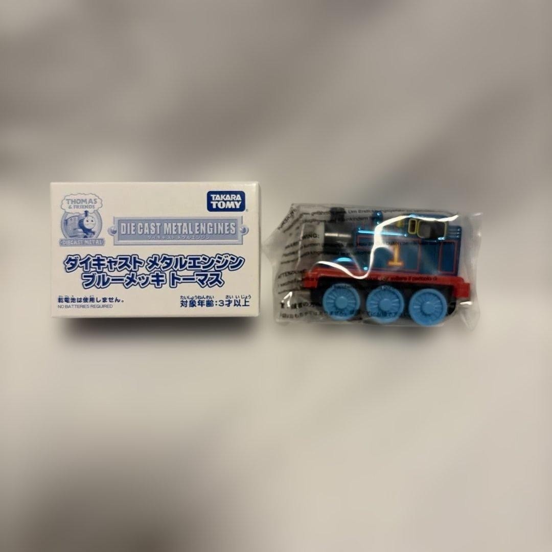TAKARA TOMY Thomas Die-Cast Metal Engine Blue Plated Non-Retail Sealed