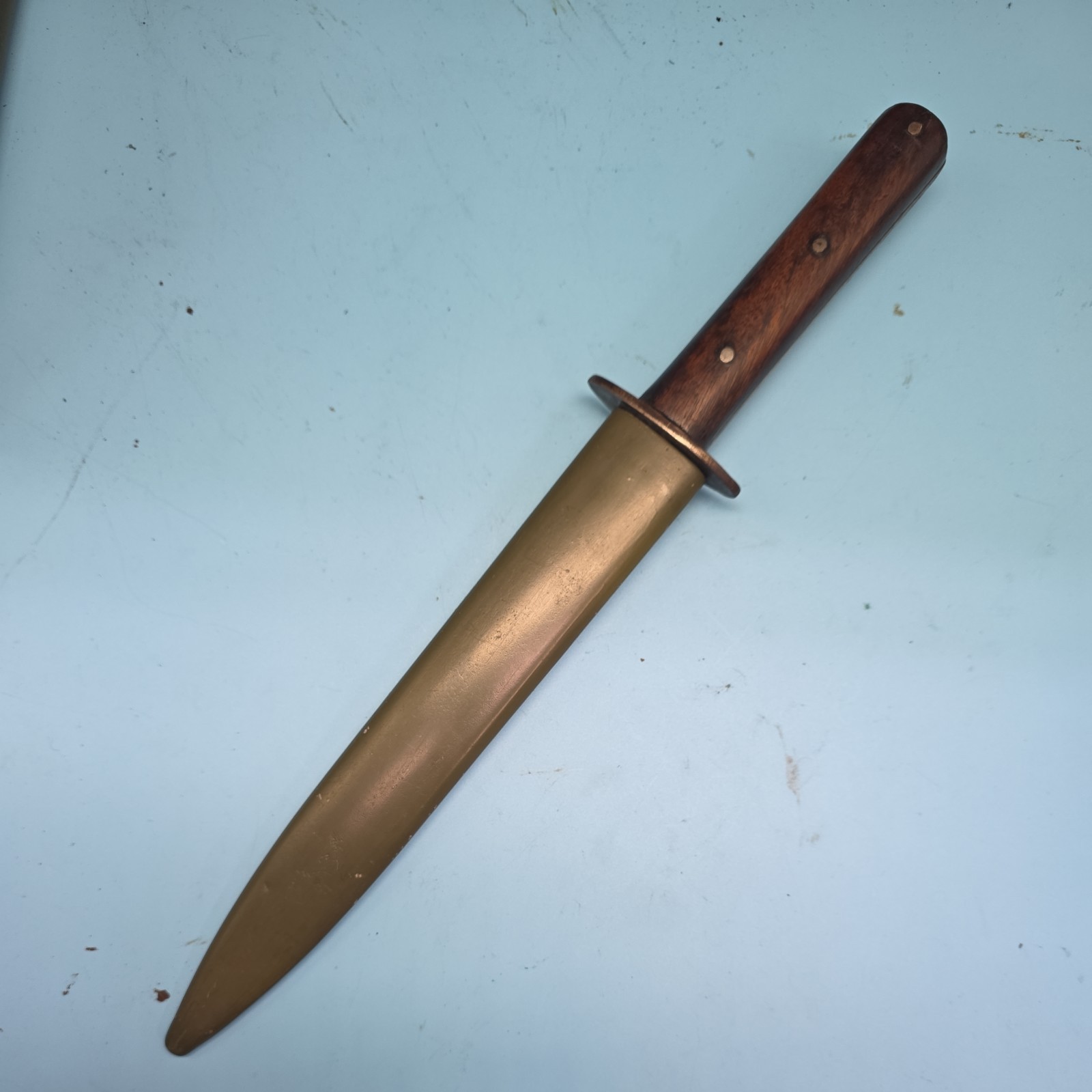 WW1 Austro Hungarian Fighting Knife With Scabbard WW1 Austro Hungarian Fighting Knife With Scabbard