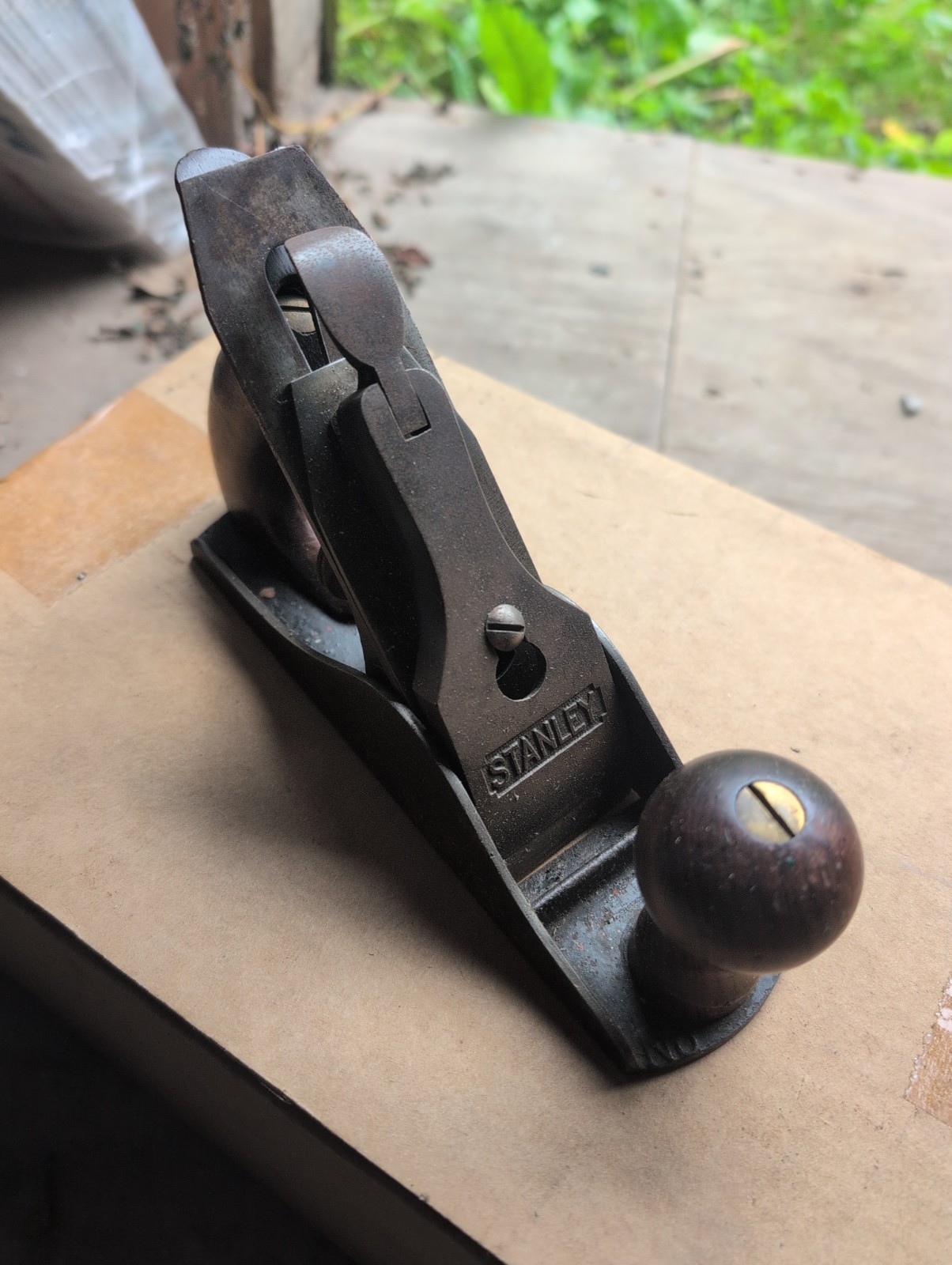 Stanley Sweetheart No. 2 Hand Block Wood Plane SW Antique Woodworking Tool