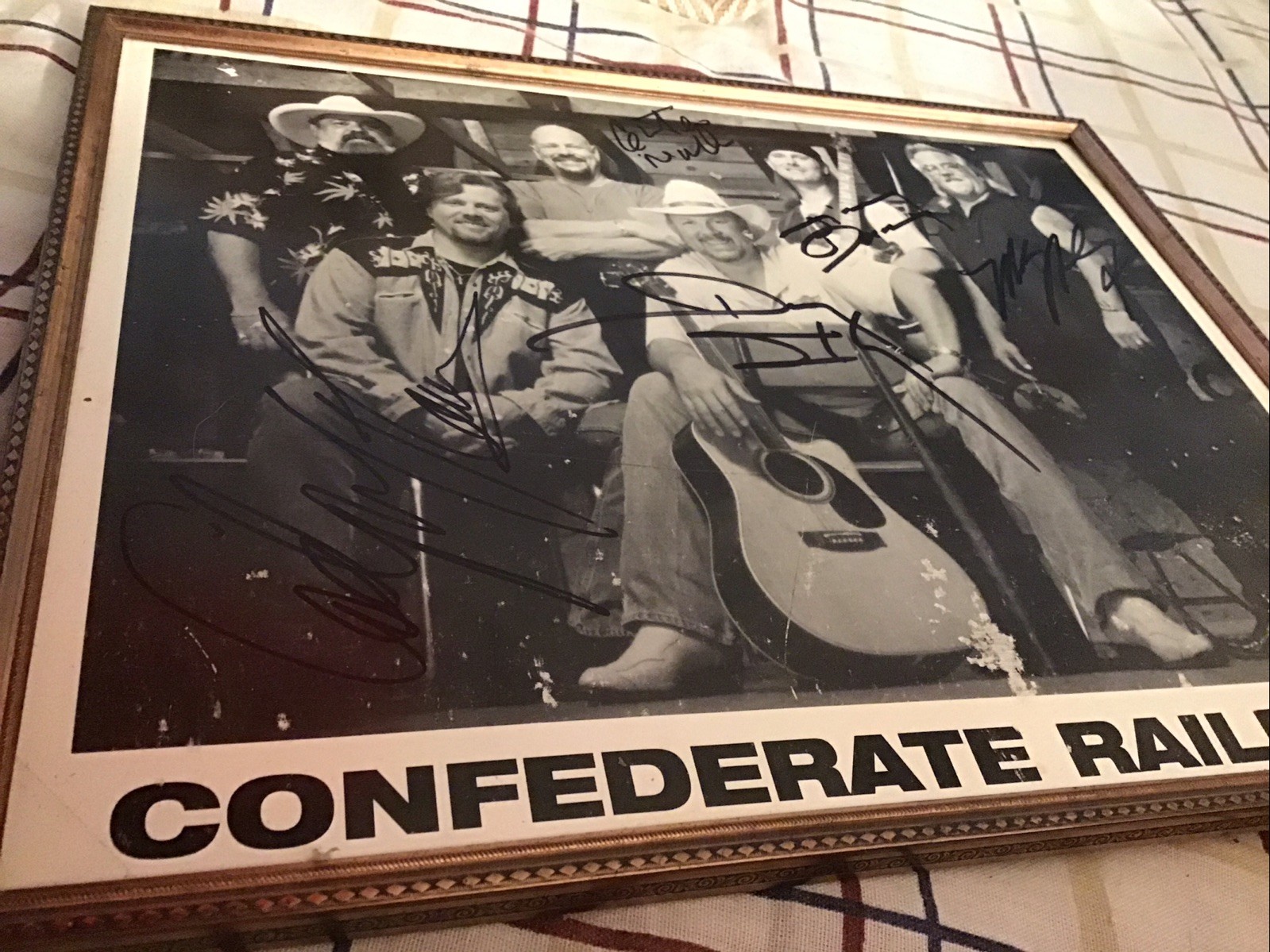Autographed  Confer ate Railroad