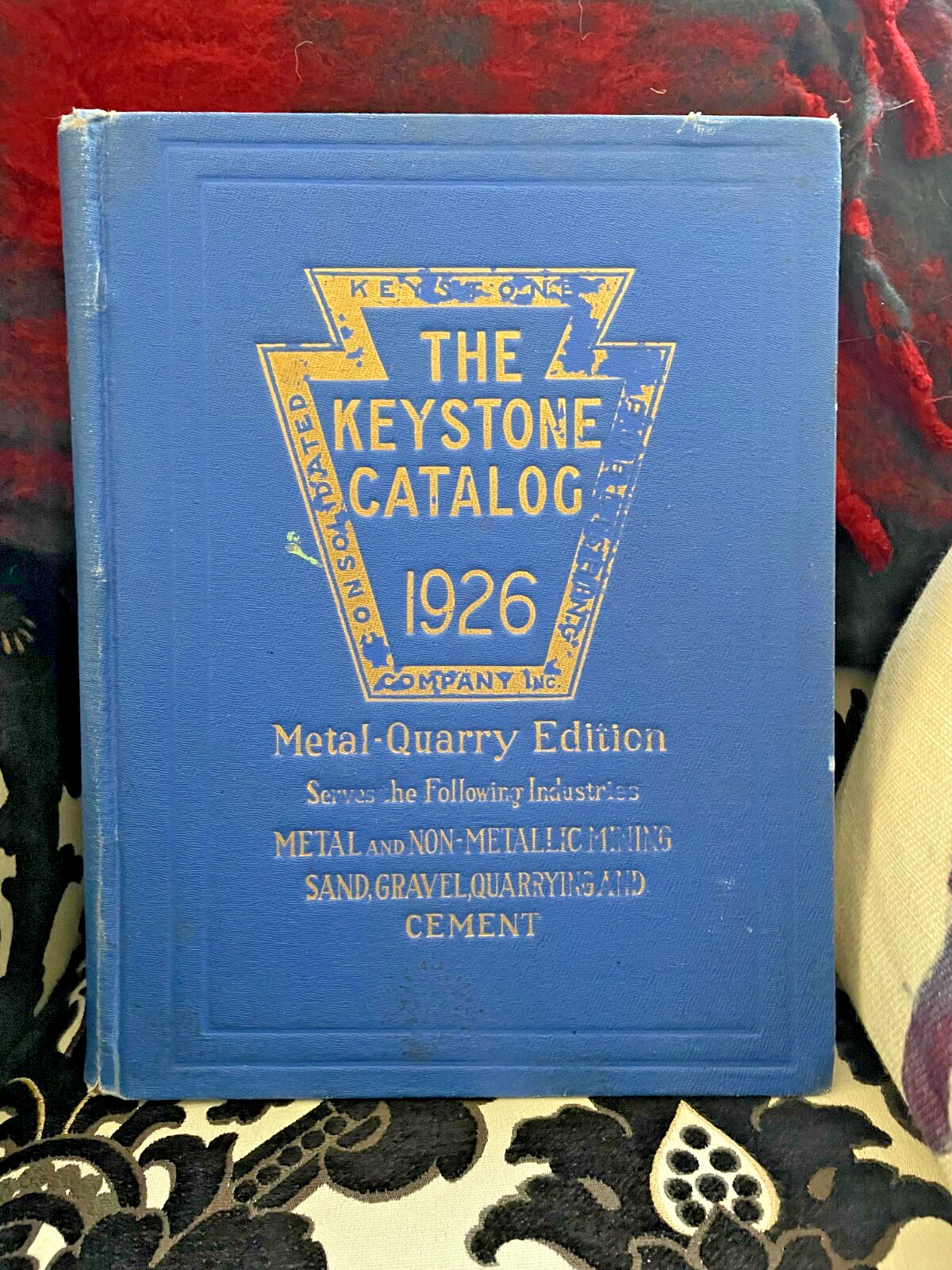 The Keystone Catalog 1926 Metal-Quarry Edition Mining Railroad Hoist Quarry More