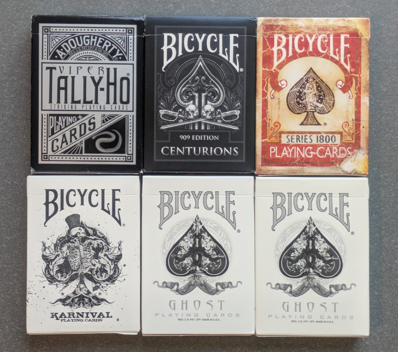 Ellusionist, Theory 11 & Karnival Playing Cards - 6 USED Decks, GREAT Condition
