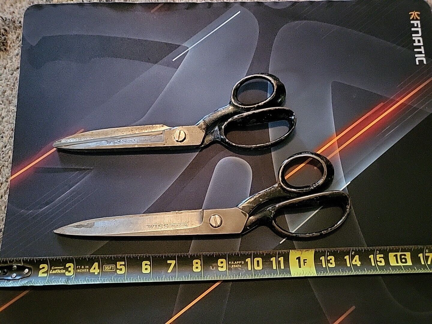 Vintage Wiss Shears Sewing Craft Scissors USA Work Great 