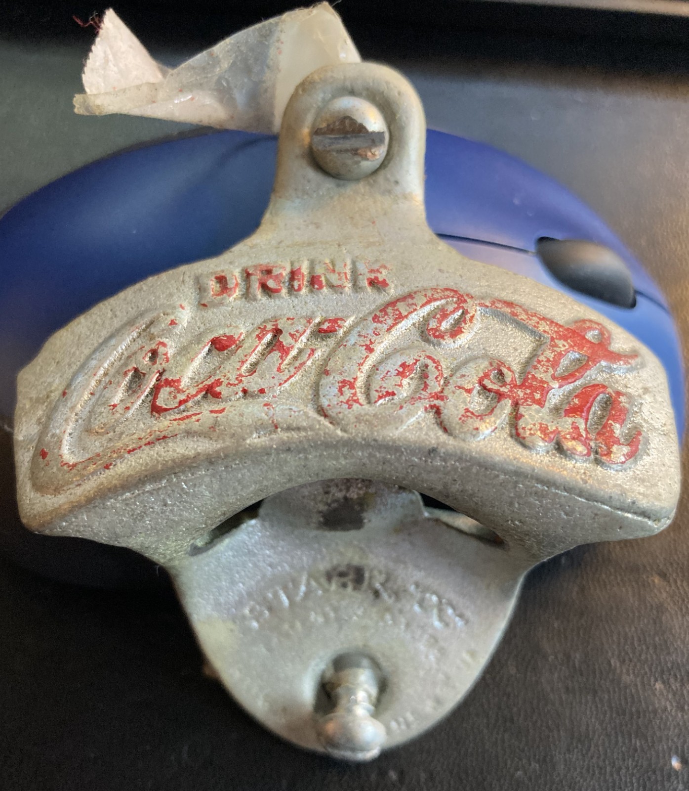 Vintage Starr X Coca-Cola Wall Mount Bottle Opener Pat 2333088 Made in USA Brown Vintage Starr X Coca-Cola Wall Mount Bottle Opener Pat 2333088 Made in USA Brown