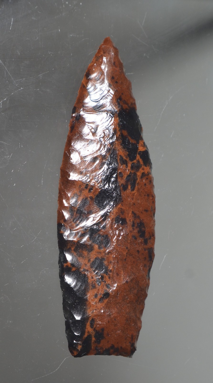 Authentic Hensel Point 4.35 Inch Obsidian Primitive Repro Authentic Hensel Point 4.35 Inch Obsidian Primitive Repro