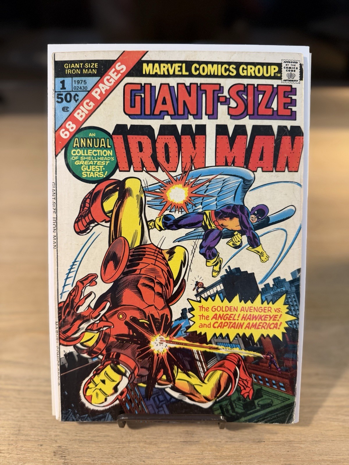Giant-Size Iron Man 1 Marvel Comics Bronze Age 1975 FN/VF