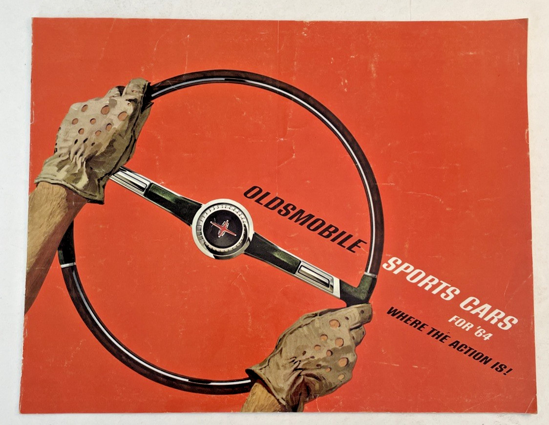 Original 1964 Oldsmobile Sports Models Sales Brochure 64 F-85 Cutlass Starfire
