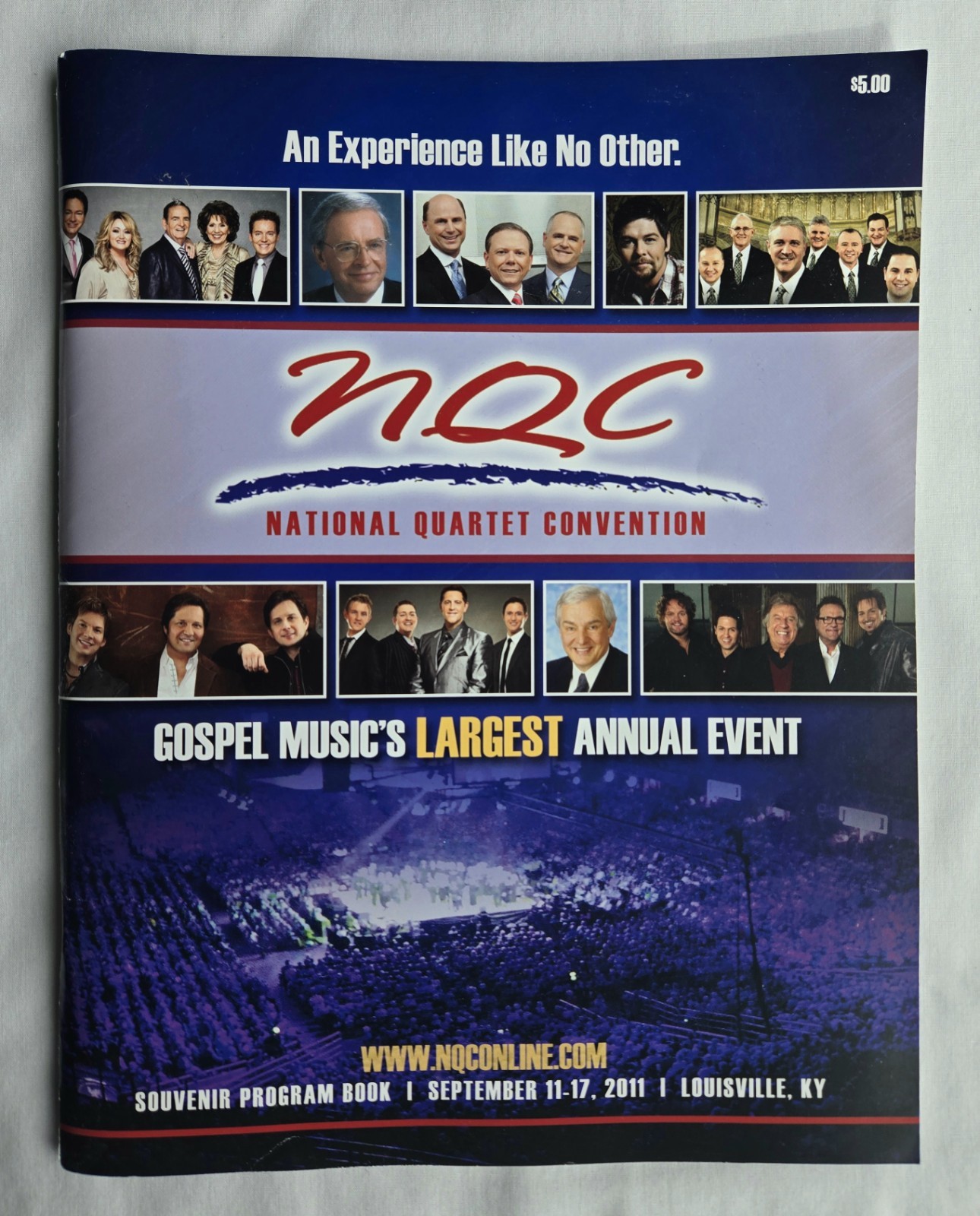 National Quartet Convention (NQC) 2011 Souvenir Program Louisivlle