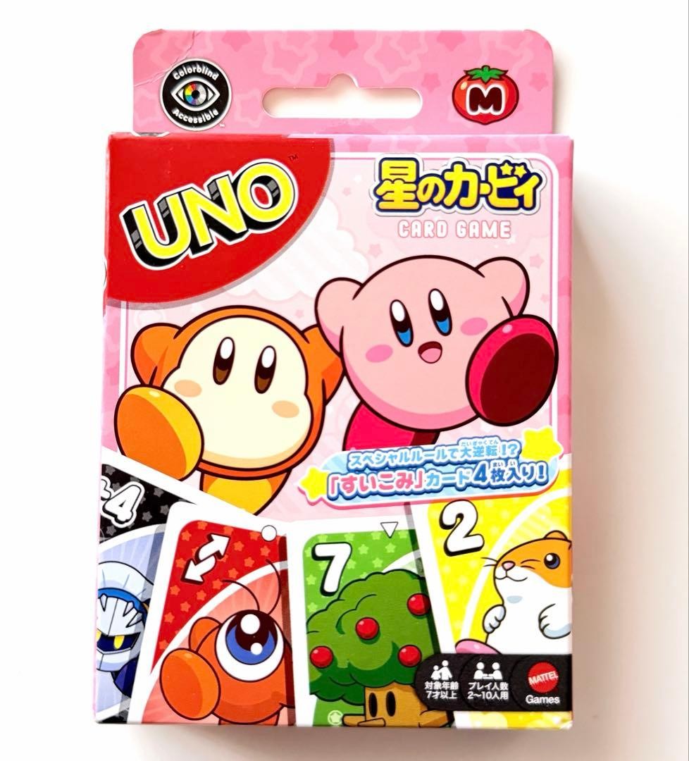 UNO Kirby of the Stars Hoshi no Kirby Card Game Ensky Japan NEW 2026