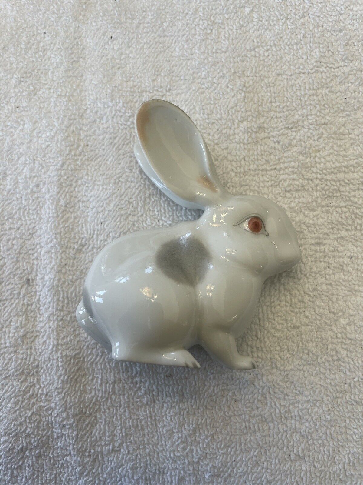 Vintage KPM Porcelain Bunny Rabbit Figurine Germany.   Very Cute