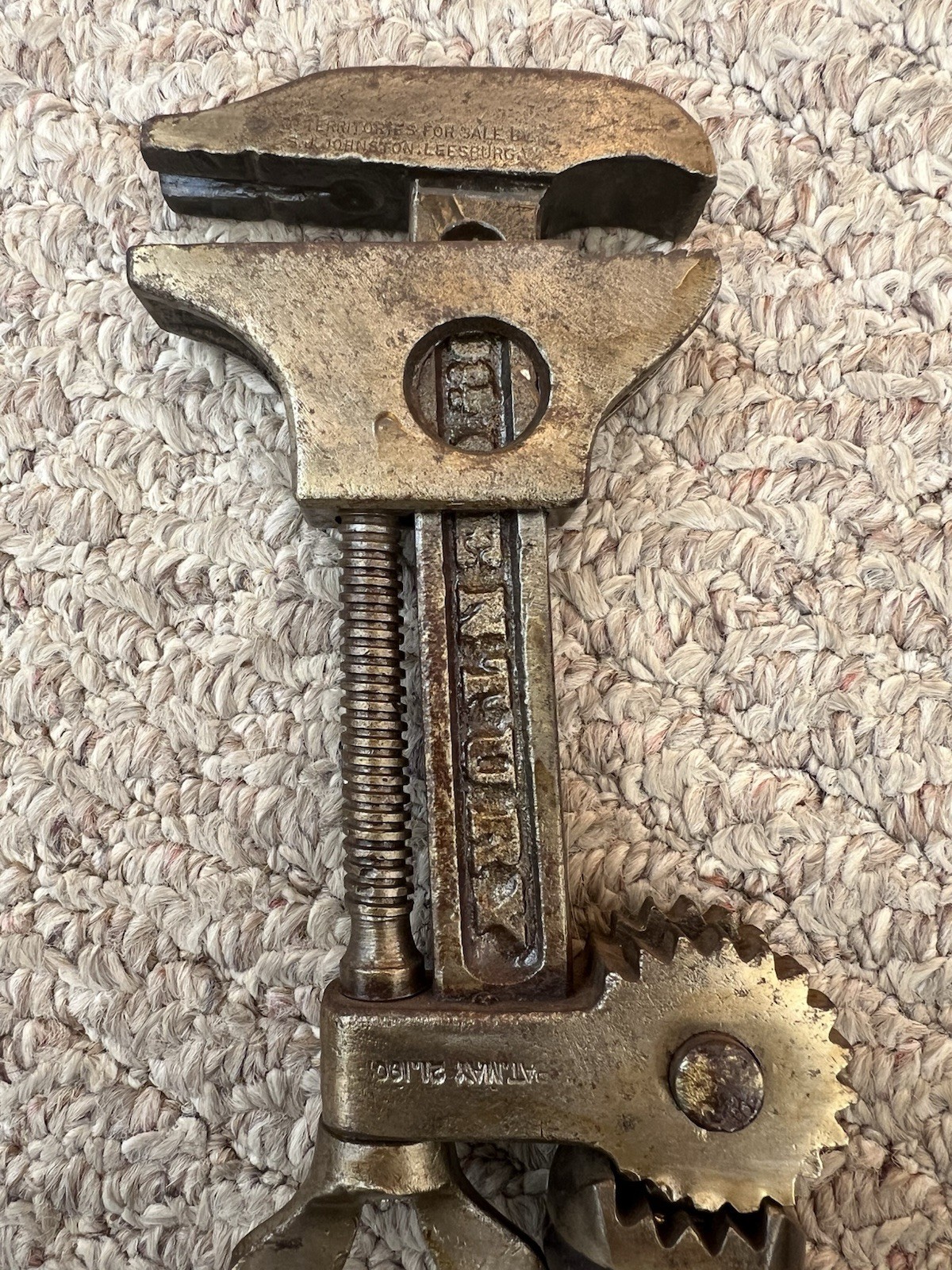 Vintage 1901 Johnston 20th Century Combination Wrench by Lowentraut