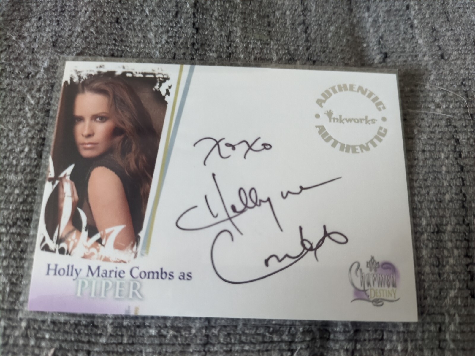 2006 Charmed Destiny Autograph Holly Marie Combs as Piper Auto A-1
