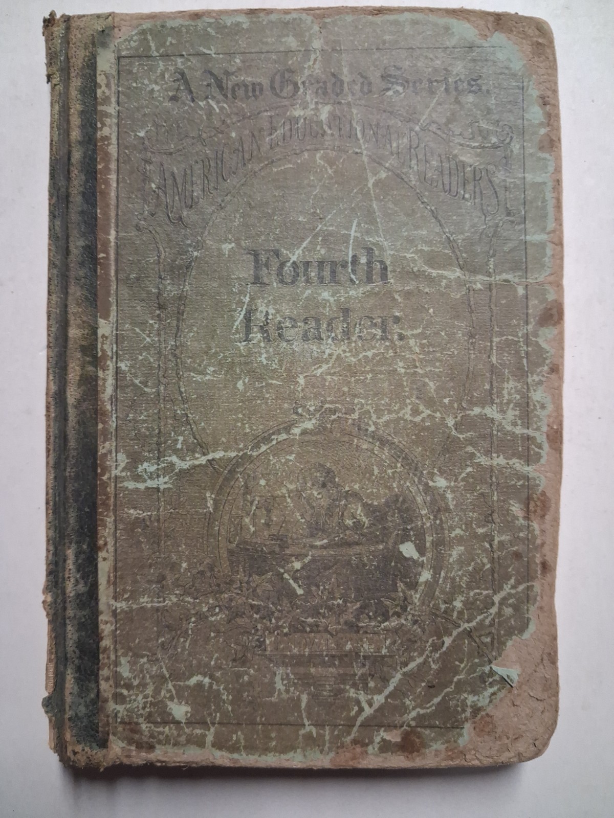 1873 The American Educational Reader 4th Grade Victorian
