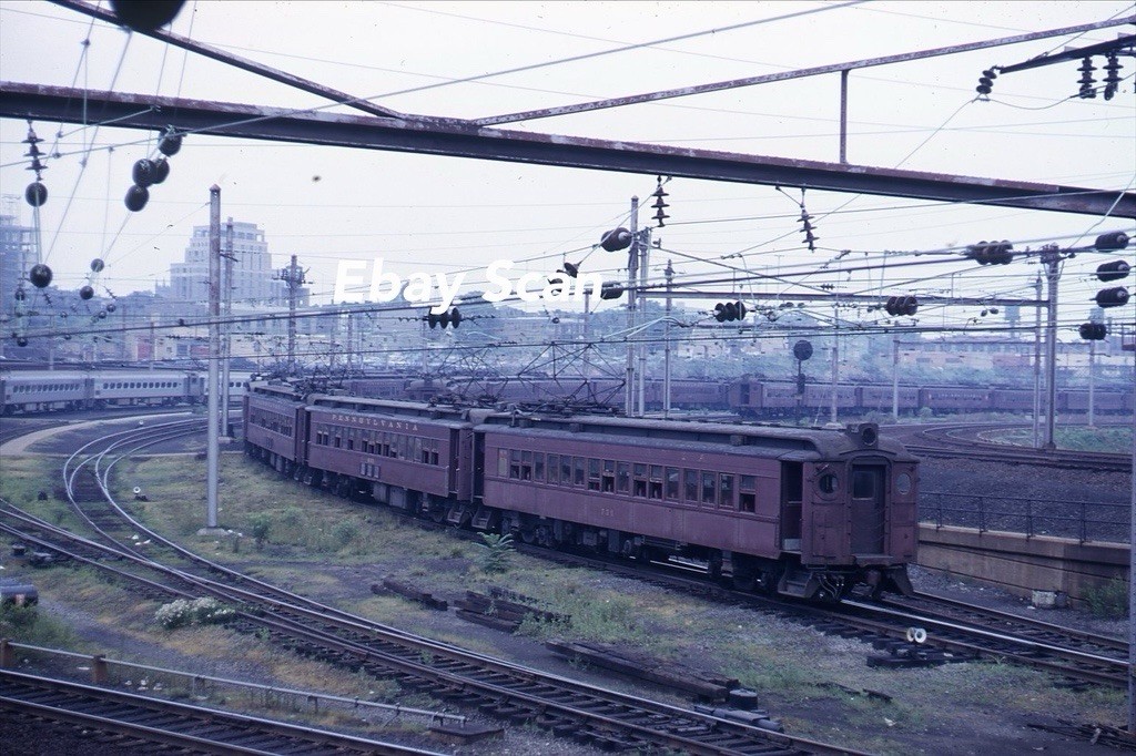 Original 35mm Kodachrome Slide PRR Pennsylvania Railroad Train 1966