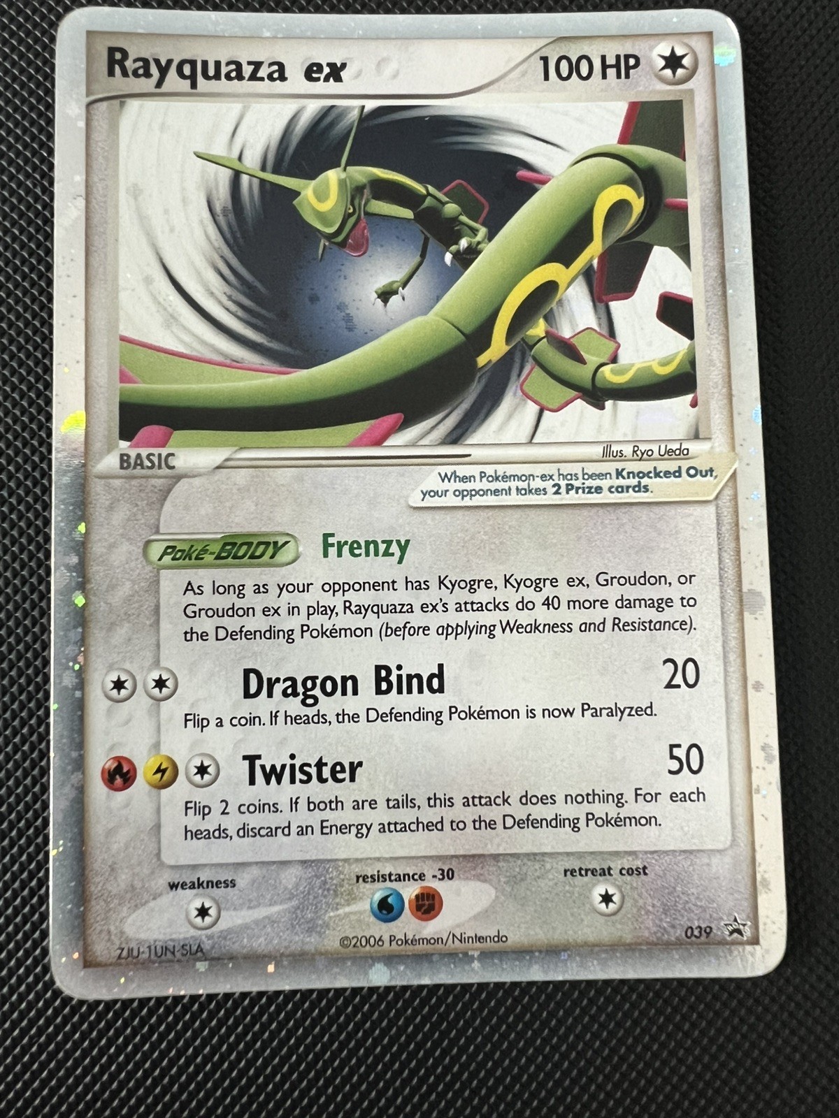 Rayquaza ex 039 Black Star Promo Pokemon TCG Holo