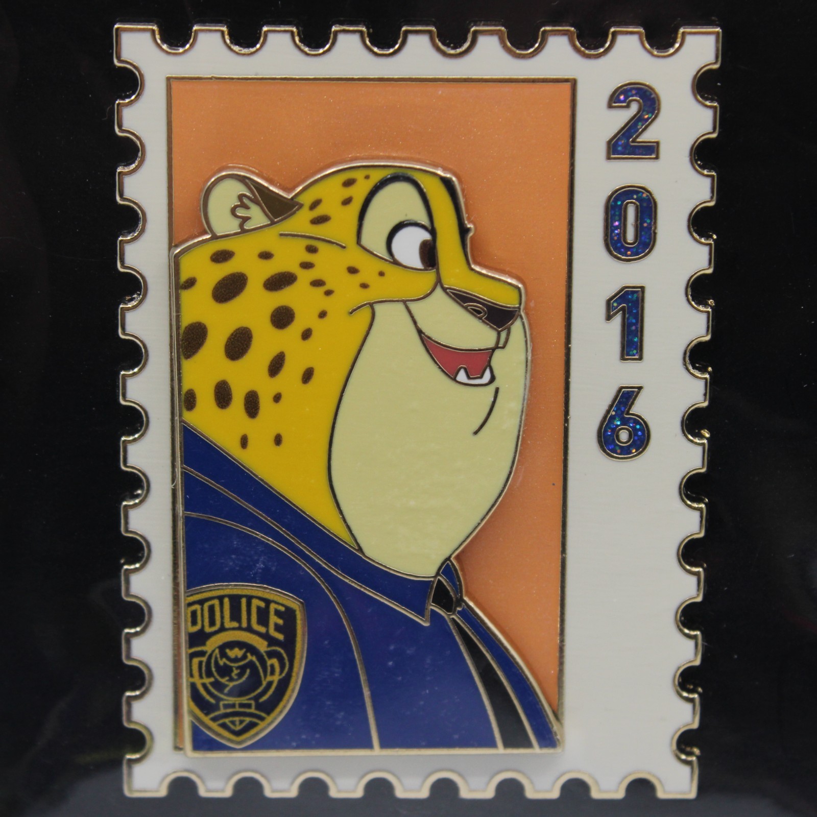 C5 Disney DEC LE Pin Walt Company Store WDCS Animal Stamps Zootopia Clawhauser