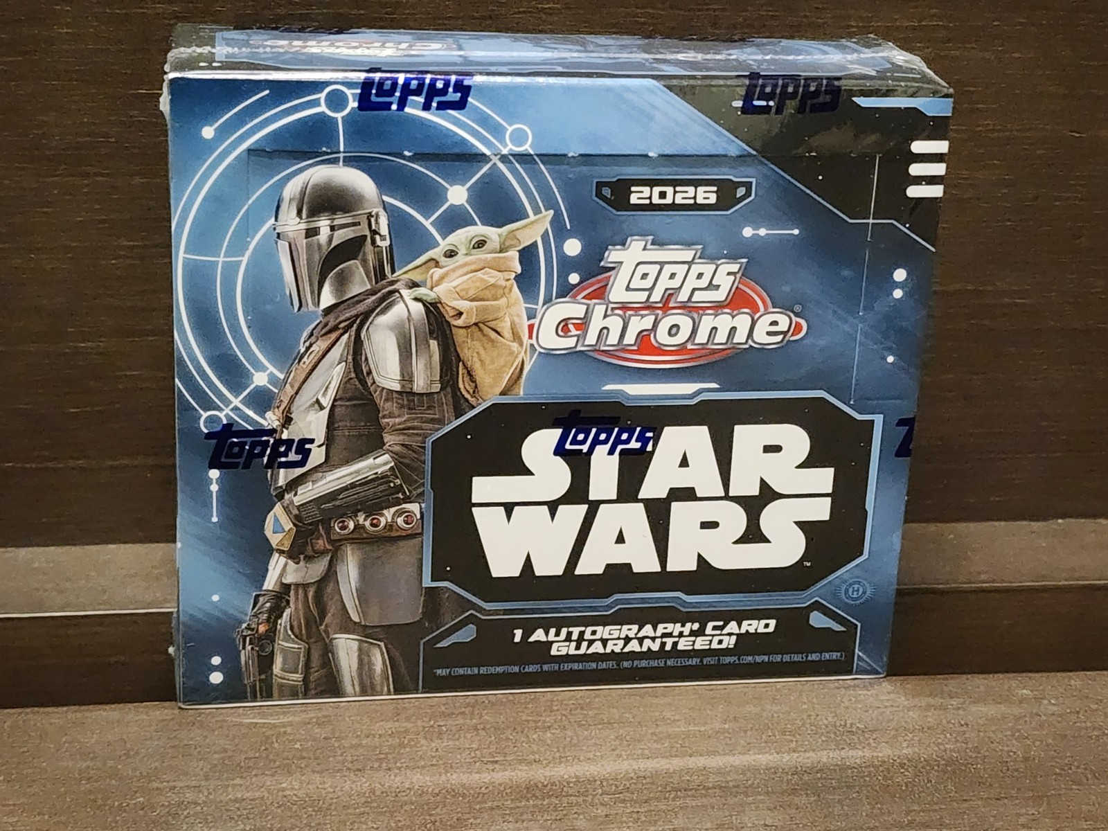 2026 Topps Chrome Star Wars Hobby Box Factory Sealed