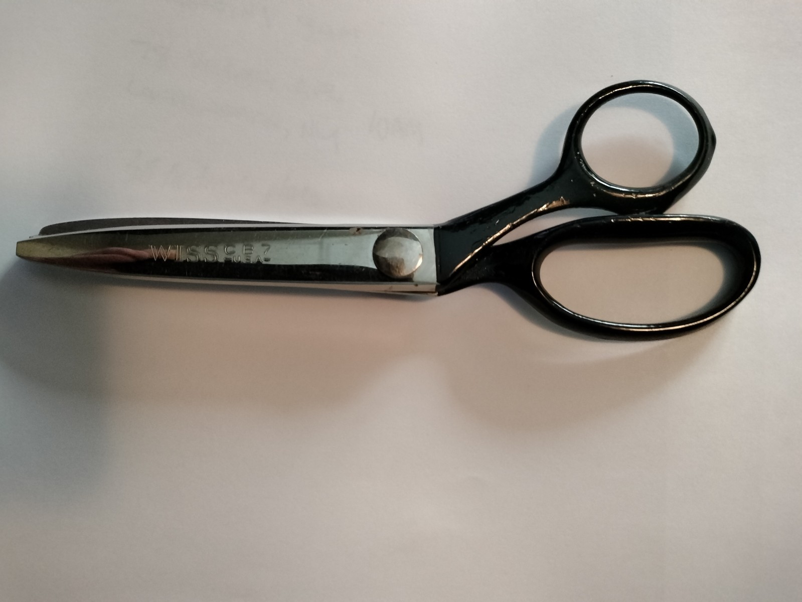 Vintage Wiss Model C Pinking Shears Scissors 9\
